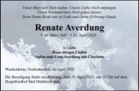 eine Anzeige