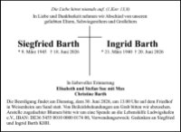 eine Anzeige